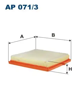FILTRON AP071/3 Hava Filtresi 834778 resmi