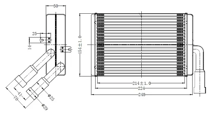 ORIS KPE001 Kalorifer Radyatörü 644878 resmi