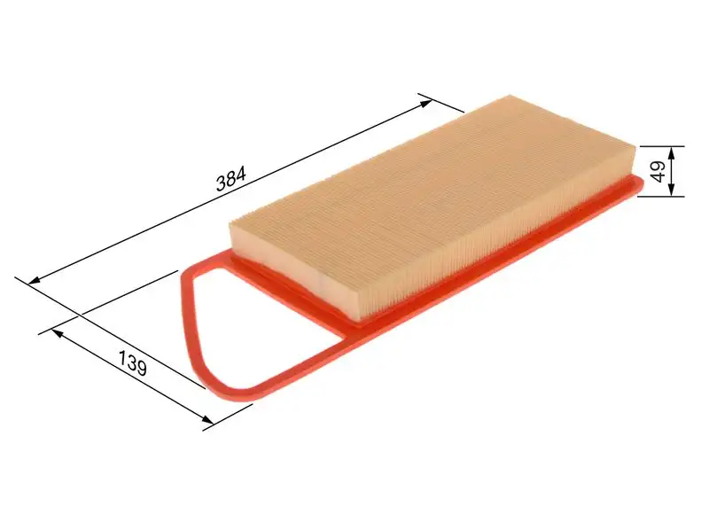 BOSCH 0986TF0097 Hava Filtresi resmi