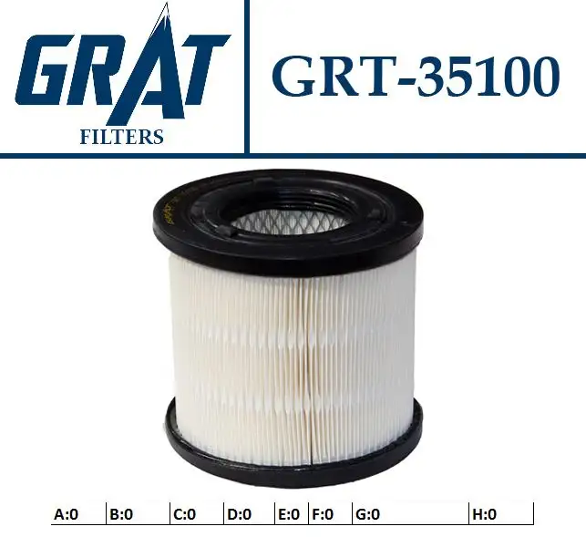 GRAT 35100 Hava Filtresi 897147 resmi