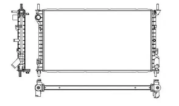 KALE 0224292AL Radyatör resmi