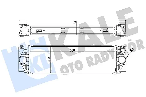 KALE 342800 Turbo Radyatörü resmi