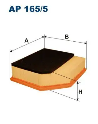 FILTRON AP165/5 Hava Filtresi 30636833 resmi