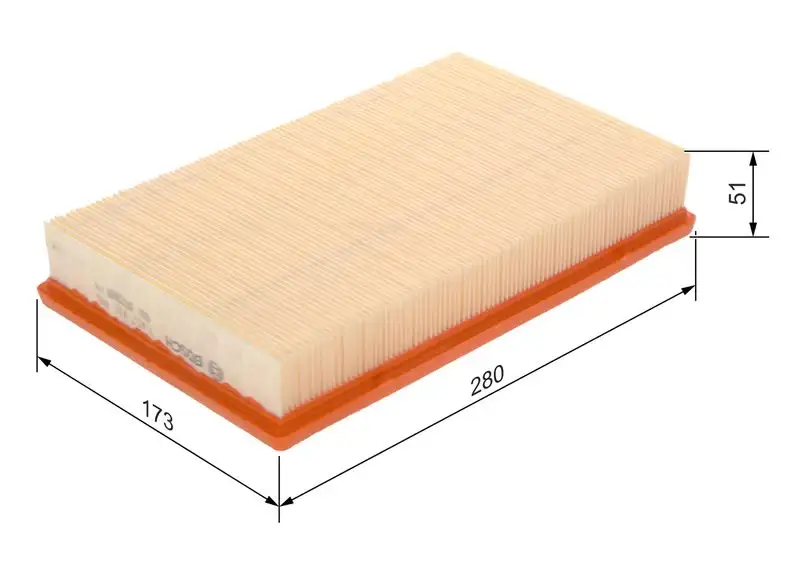 BOSCH 1457433096 Hava Filtresi resmi