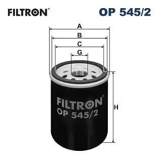 FILTRON OP545/2 Yağ Filtresi resmi