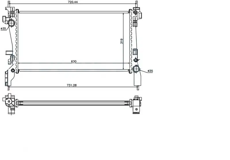 ORIS BFI033022 Radyatör resmi