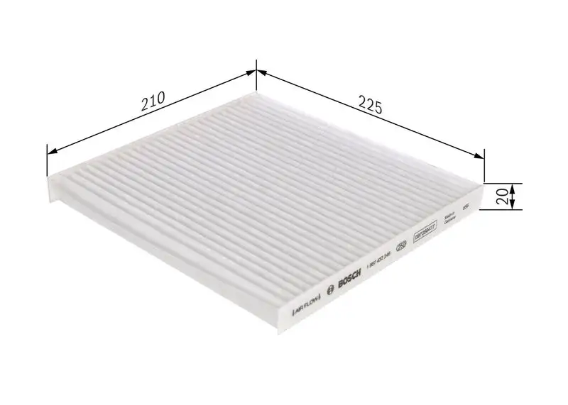 BOSCH 1987432246 Polen Filtresi resmi