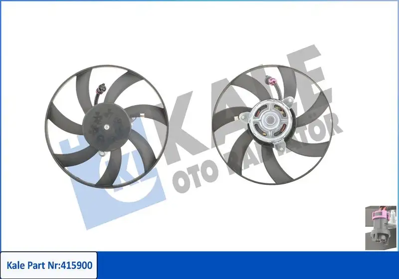 KALE 415900 Fan Motoru 6K0959455B resmi