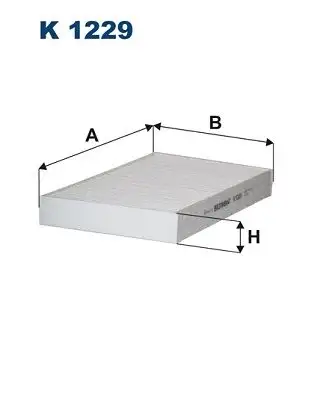 FILTRON K1229 Polen Filtresi 21238122010 resmi