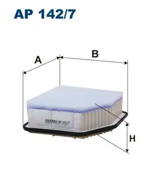 FILTRON AP142/7 Hava Filtresi 17801YZZAA resmi