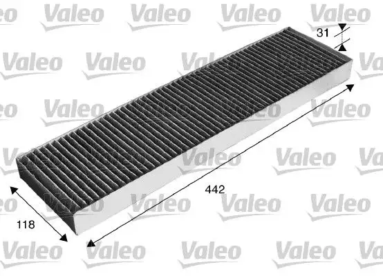 VALEO 715586 Polen Filtresi (Karbonlu) 64113422665 resmi