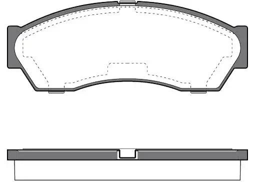 MGA 55601 Ön Fren Balatası resmi