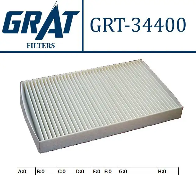 GRAT 34400 Polen Filtresi resmi