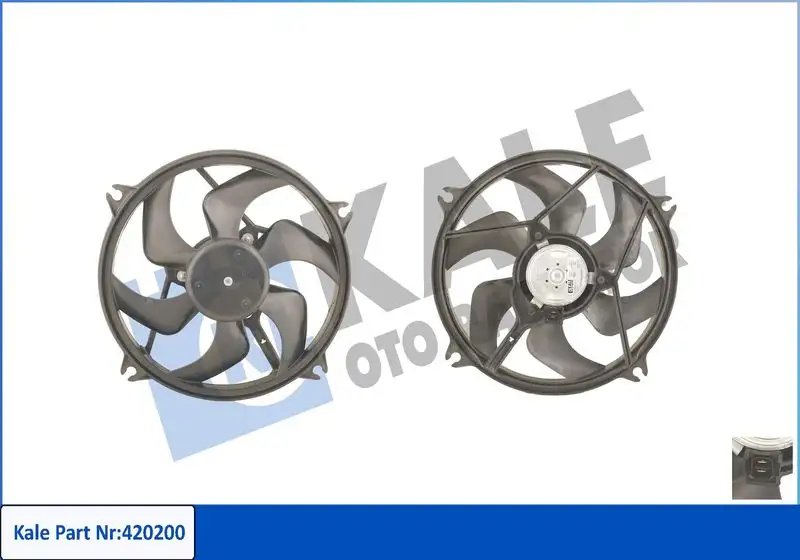 KALE 420200 Fan Motoru 1250G0 resmi