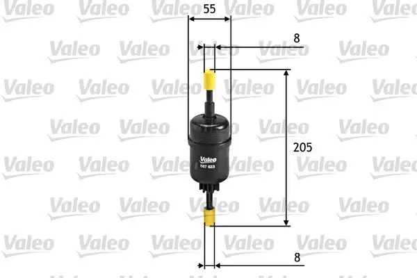 VALEO 587023 Yakıt Filtresi resmi