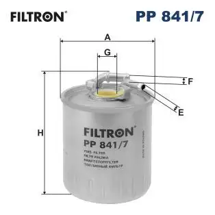 FILTRON PP841/7 Yakıt Filtresi resmi