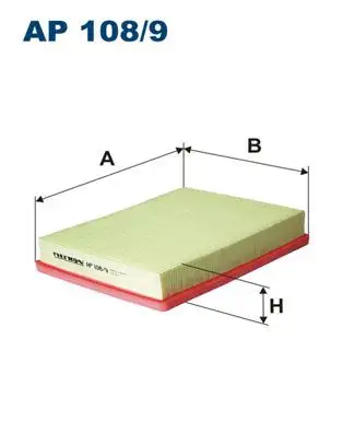 FILTRON AP108/9 Hava Filtresi 281132G000 resmi