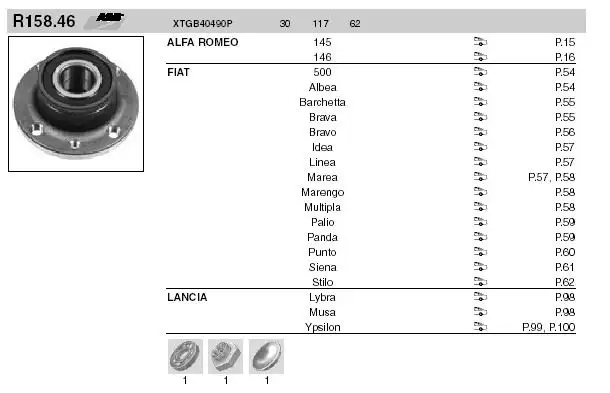 SNR XTGB40490P Arka Poyra resmi