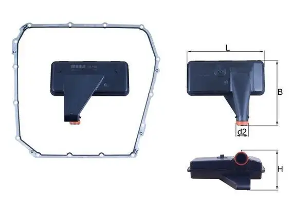 MAHLE HX185D Şanzıman Filtresi 0B5325429E resmi