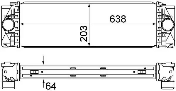 MAHLE CI369000S Turbo Radyatörü resmi