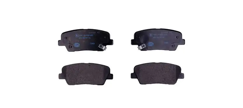 HELLA 8DB355041-141 Arka Fren Balatası resmi