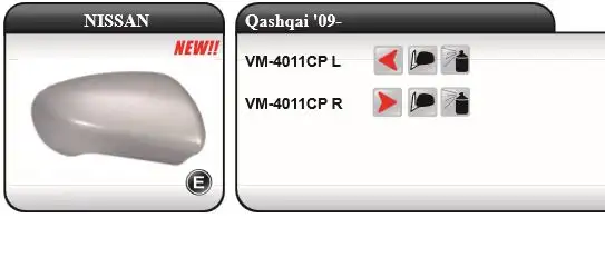 VIEWMAX VM4011CPL Dış Ayna Kapağı (Sol) 96374JD08E resmi