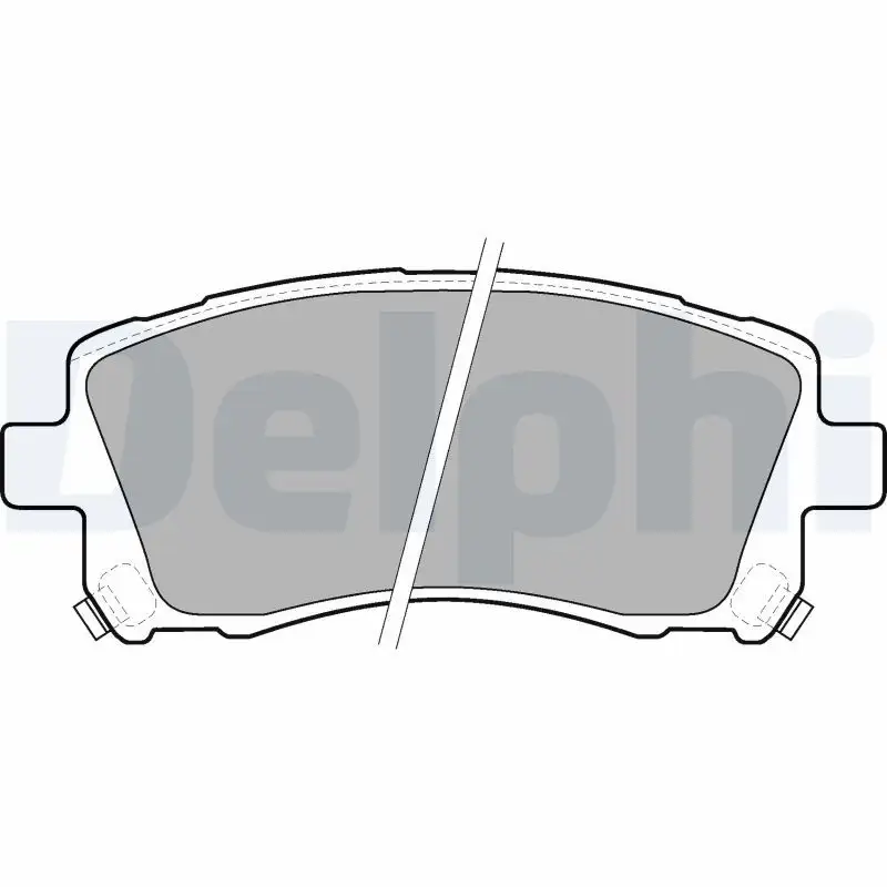 DELPHI LP1663 Ön Fren Balatası resmi