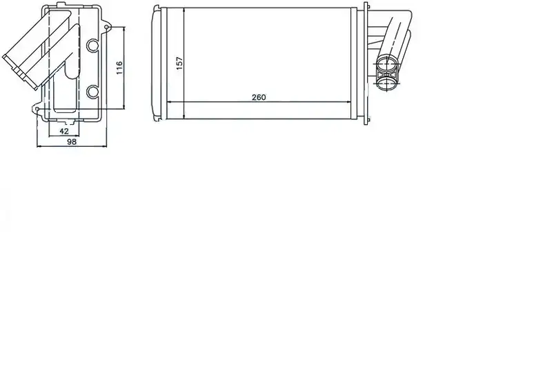 ORIS KRN005032 Kalorifer Radyatörü 7701038542 resmi