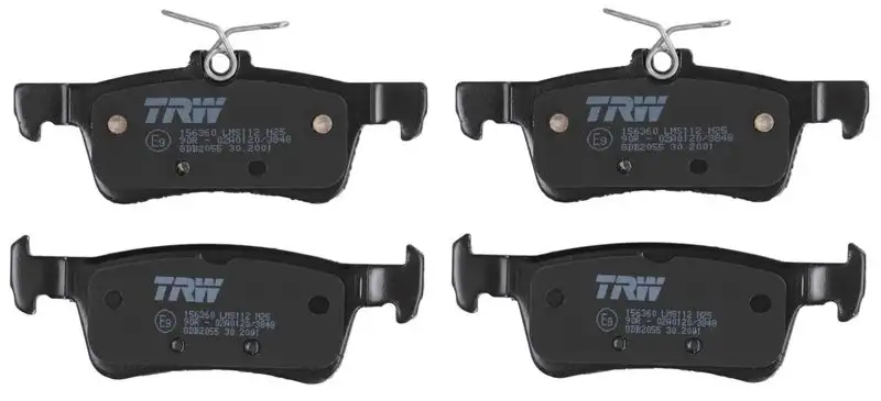 TRW GDB2055 Arka Fren Balatası 1647886480 resmi