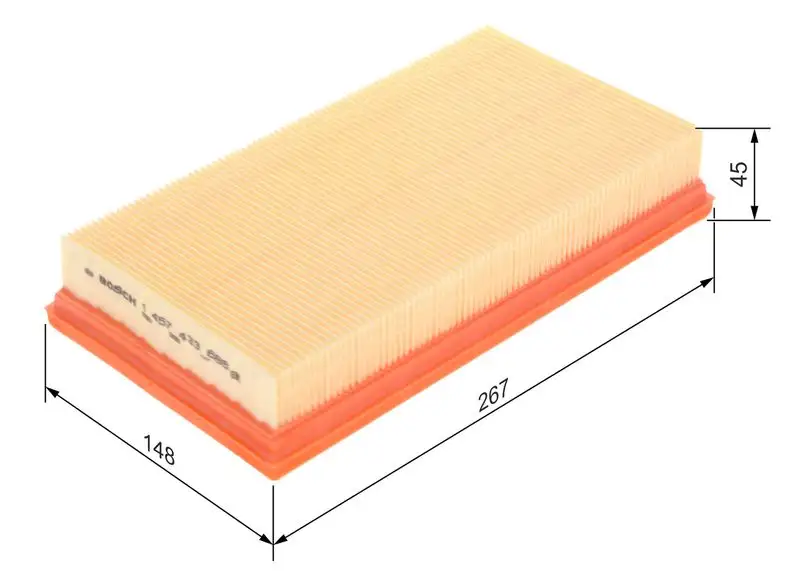 BOSCH 1457433686 Hava Filtresi resmi