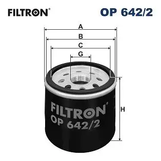 FILTRON OP642/2 Yağ Filtresi resmi