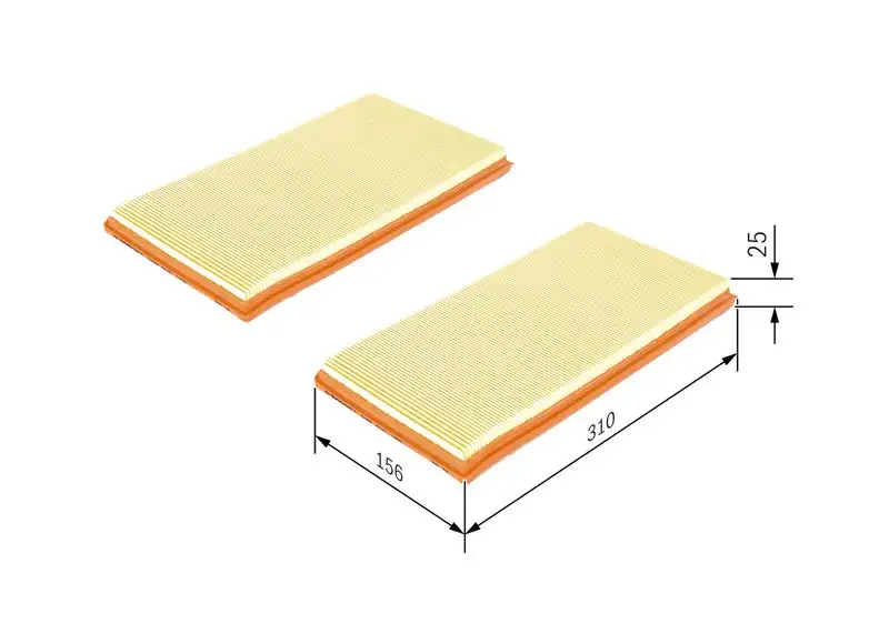 BOSCH F026400152 Hava Filtresi A1560940504 resmi