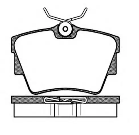 MGA 55155 Arka Fren Balatası 7701054772 resmi