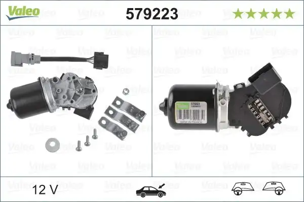 VALEO 579223 Silecek Motoru (Ön) 7701206549 resmi