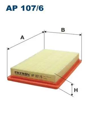 FILTRON AP107/6 Hava Filtresi 2811305701 resmi