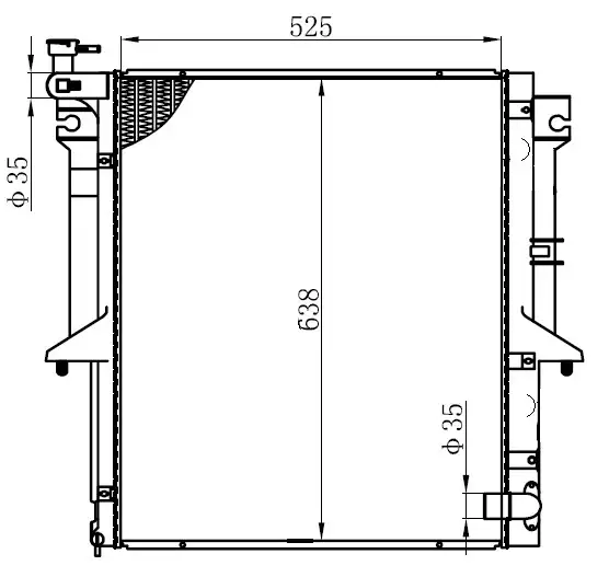 ORIS BMI099026 Radyatör 1350A182 resmi