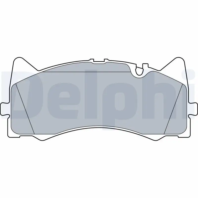 DELPHI LP3527 Ön Fren Balatası A0004209400 resmi