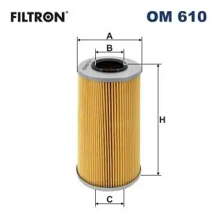 FILTRON OM610 Yağ Filtresi resmi
