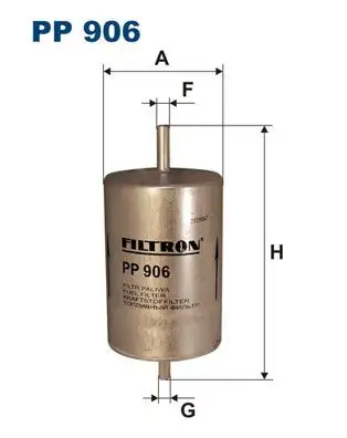 FILTRON PP906 Yakıt Filtresi 7700843833 resmi
