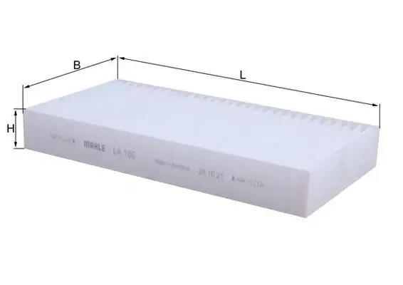 MAHLE LA180 Polen Filtresi resmi