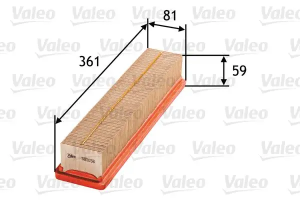 VALEO 585056 Hava Filtresi resmi