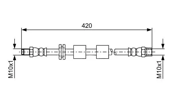 MGA 51912 Ön Fren Hortumu 34321159891 resmi
