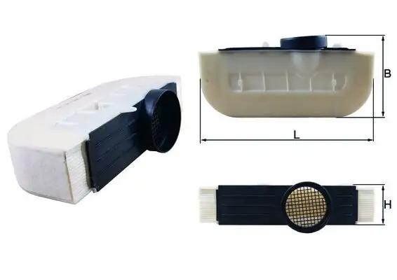 MAHLE LX3294/4 Hava Filtresi 4M0133843A resmi