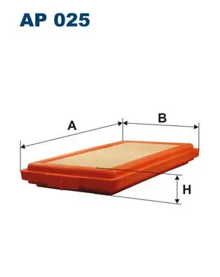 FILTRON AP025 Hava Filtresi resmi