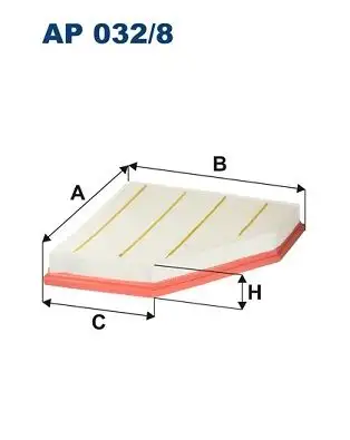 FILTRON AP032/8 Hava Filtresi 13718605164 resmi