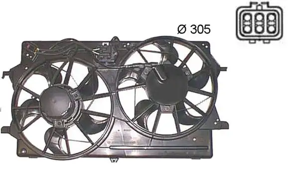 MAHLE CFF375000S Fan Motoru resmi