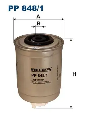 FILTRON PP848/1 Yakıt Filtresi 1208300 resmi