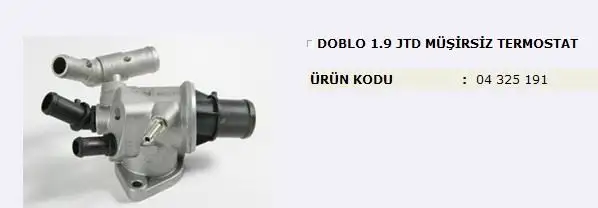 MITA 04325191 Termostat 46785392 resmi