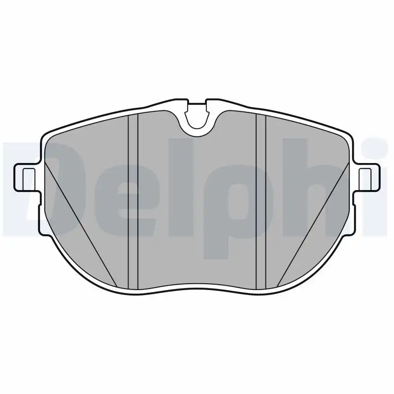 DELPHI LP3651 Ön Fren Balatası 7LA698151B resmi