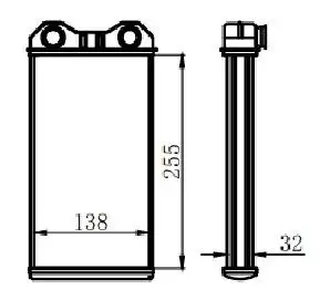 ORIS KRN009032 Kalorifer Radyatörü 7701473279 resmi